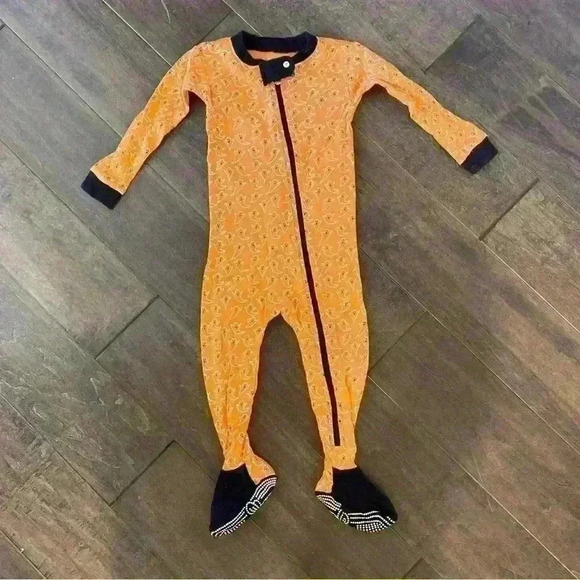 Burt's Bees Baby Other - Burt’s Bees Baby Pajamas Halloween Ghost Fall 12M EUC